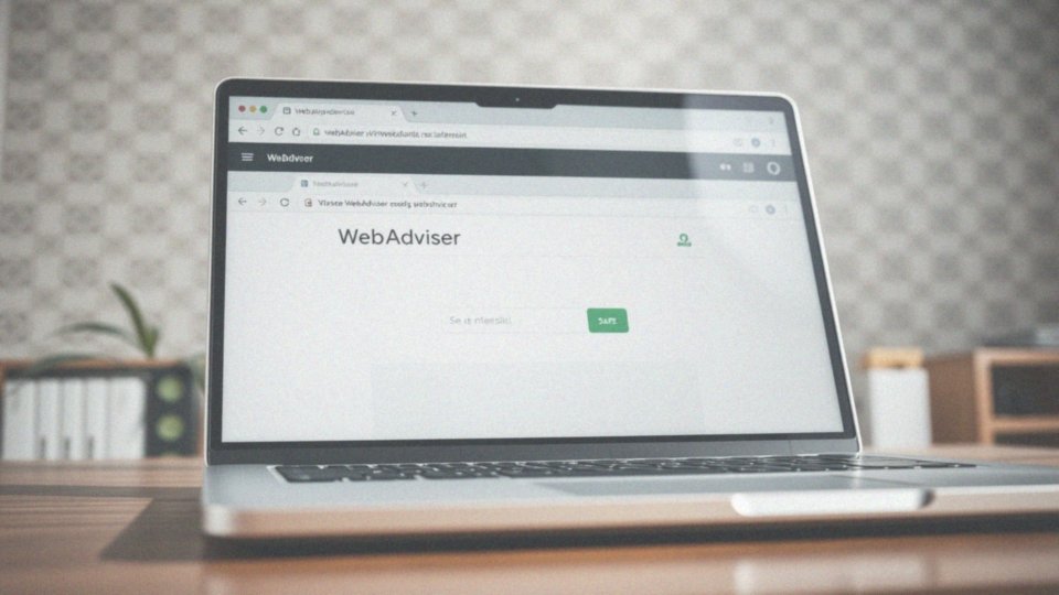 Jakie są główne funkcje WebAdvisor?