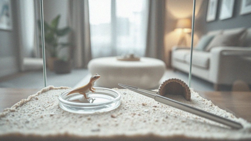 Jakie są zasady dotyczące czystości w terrarium?