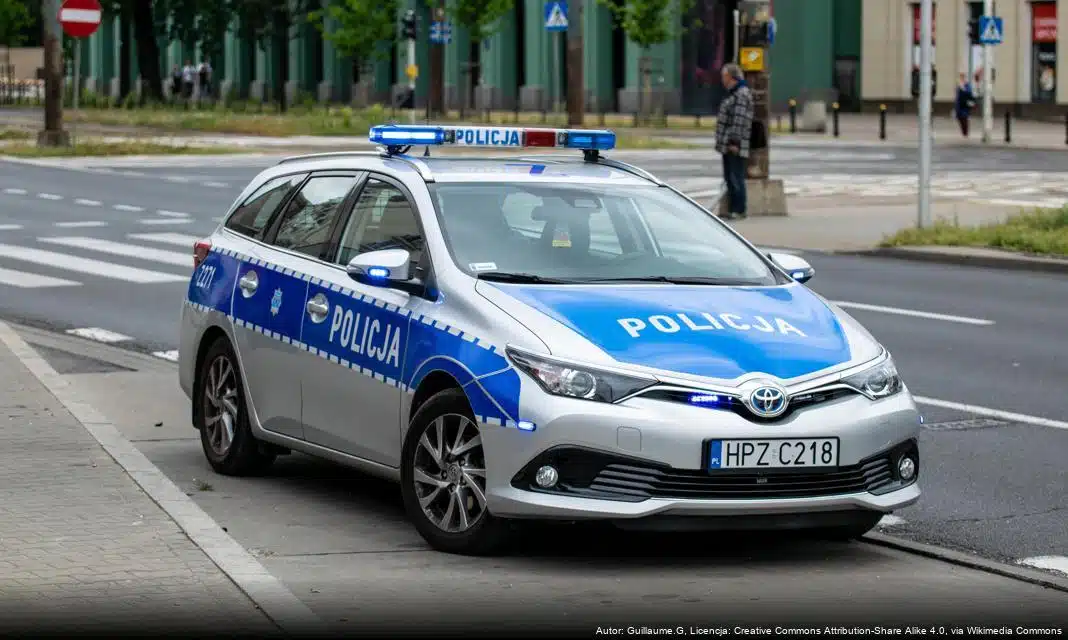 Groźny wypadek w Ksawerowie – apel o ostrożność na drogach