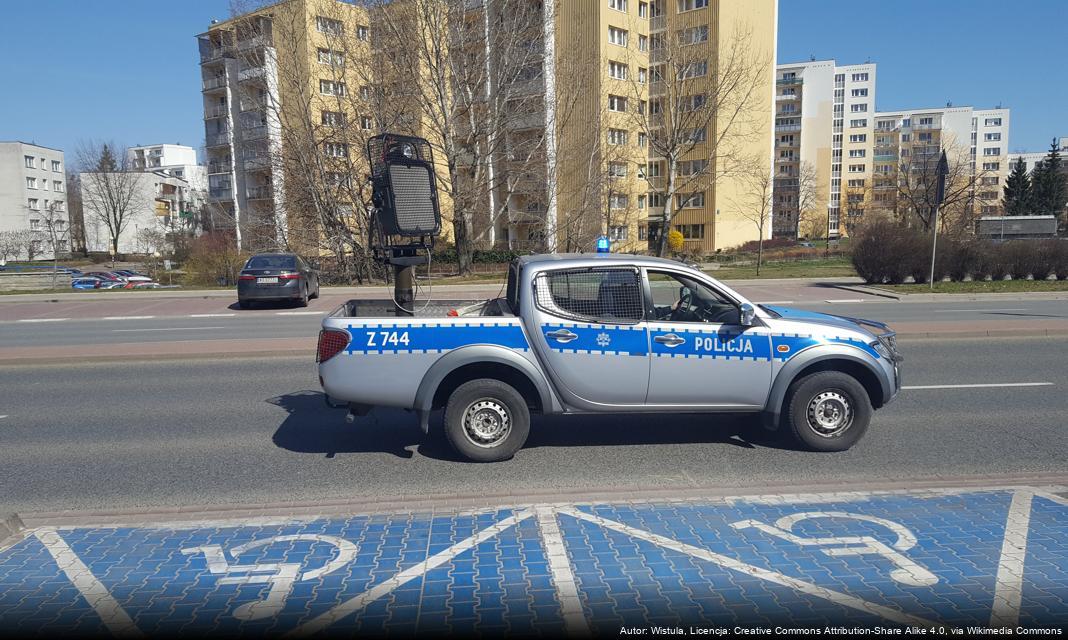 Wandal uszkodził samochody w Pabianicach – zatrzymany przez policję